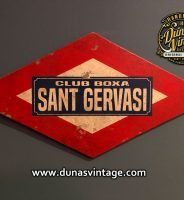 Placa Metro Sant Gervasi Club boxa
