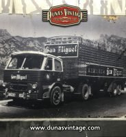 Chapa metálica SAN MIGUEL CAMIÓN 60x40cm.