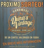PRÓXIMO SORTEO DUNA´S VINTAGE