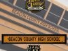 Cartel BEACON COUNTY HIGH SCHOOL, Teen Wolf.