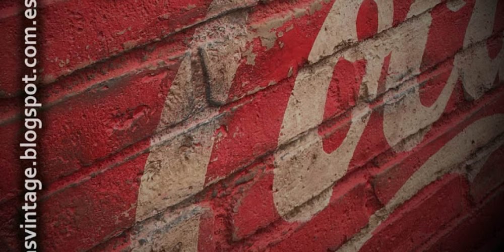 Publicidad Coca-Cola Pared Ladrillo, Duna´s Vintage.