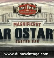 Cartel de madera BAR OSTARTE (San Sebastián)