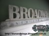 BROADWAY LETTERING, Duna´s Vintage.