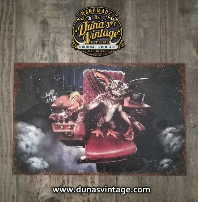 Chapa Metálica Gremlins