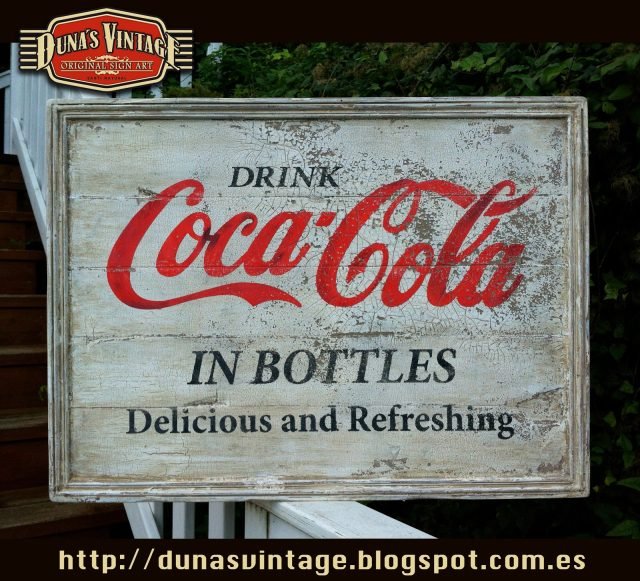 Coca-Cola Sign, Duna´s Vintage