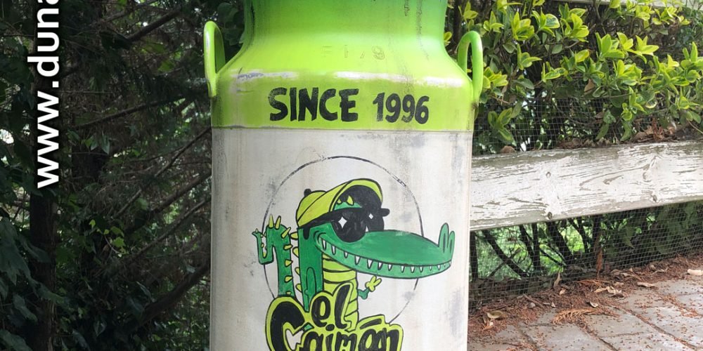 Lechera de Aluminio 40L El Caimán Alegre BCN