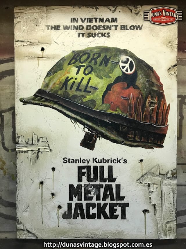 Cartel FULL METAL JACKET, Duna´s Vintage.