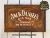 Cartel de Madera Jack Daniel´s tamaño 53x34cm
