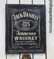 Cartel Personalizado en Madera Jack Daniel´s