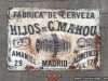 Chapa Metálica HIJOS DE C.MAHOU.