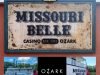 Cartel de Madera MISSOURI BELLE, Casino Ozark.