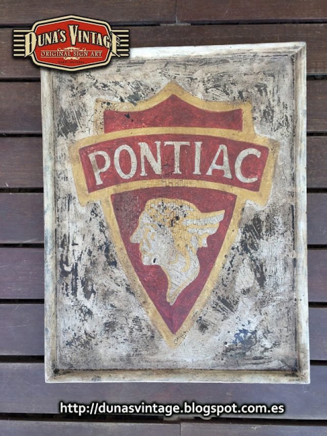 PONTIAC SIGN 30´DUNA´S VINTAGE.