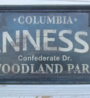 CARTEL DE MADERA TENNESSEE