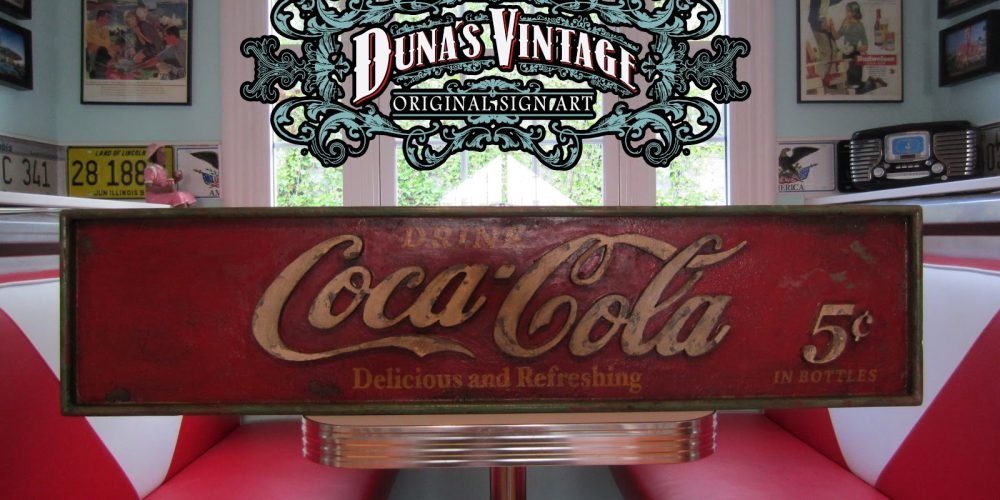 Coca-Cola 5c, Letras Corpóreas.