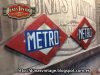 Placa METRO MADRID, Duna´s Vintage.