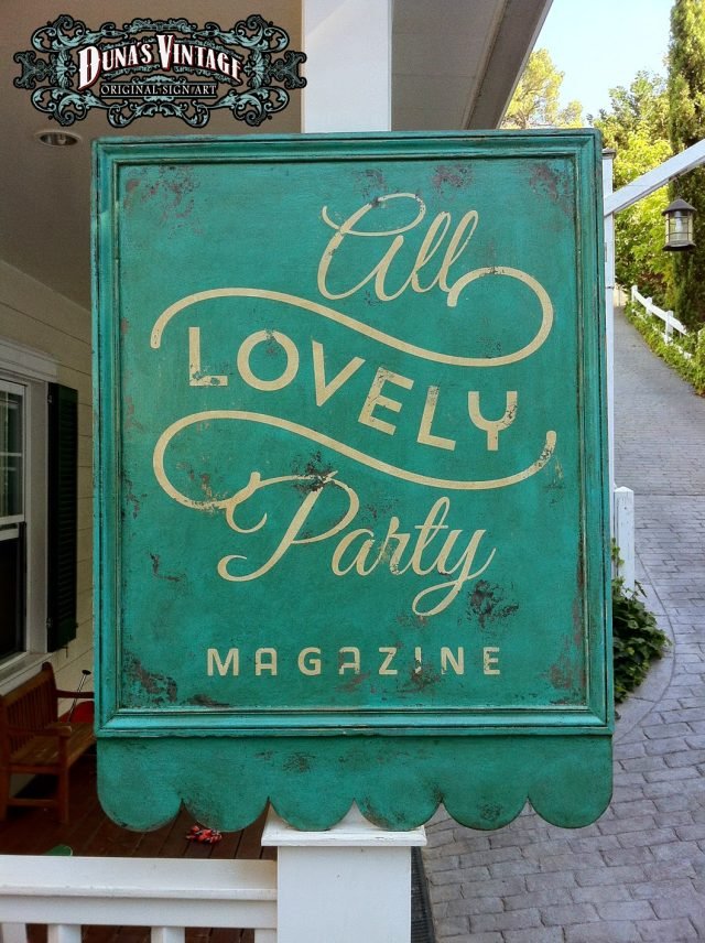 All LOVELY Party Magazine, Duna´s Vintage.