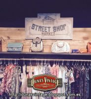 Cartel STREET SHOP MARKET, Duna´s Vintage.