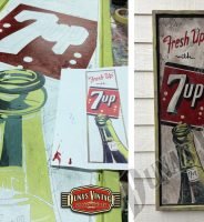 Replica Cartel 7up, Duna´s Vintage.
