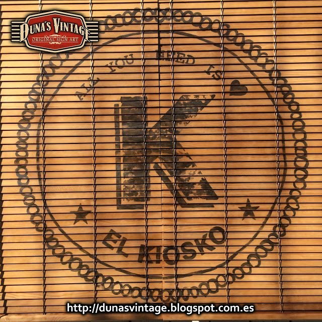 EL KIOSKO Persianas Alicantinas Duna´s Vintage.