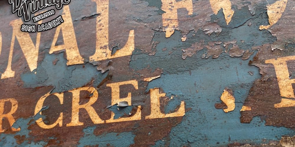 Efectos de Envejecido, Cartel de Madera NATIONAL FOREST.