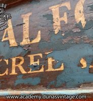 Efectos de Envejecido, Cartel de Madera NATIONAL FOREST.