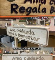 Cartel Expositor de Madera