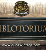 Cartel de Madera BIBLOTORIUM.