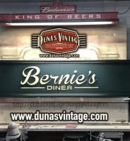 Cartel Exterior Bernie´s Diner Vilassar de Mar BCN