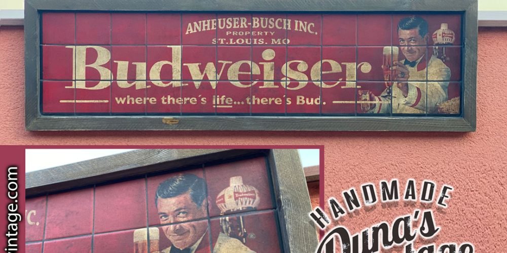 Publicidad antigua BUDWEISER, Anheuser-Busg Inc. Duna´s Vintage.