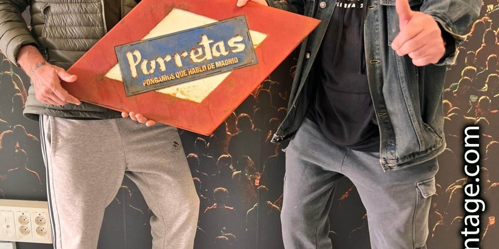 Placa de Metro, «Pongamos que hablo de Madrid» grupo de rock PORRETAS.