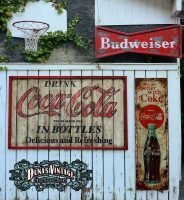 Pared Pintada Coca Cola, Duna´s Vintage