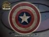 Escudo de Madera Capitan America Tamaño 65x65cm