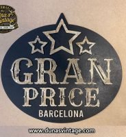 Cartel en Relieve GRAN PRICE BARCELONA