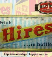 Hires Root Beer 50´, Duna´s Vintage.