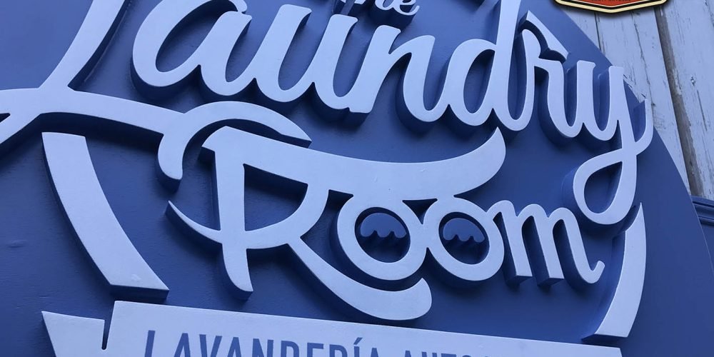 Cartel de Madera Laundry Room (Sevilla)