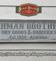 Réplica Cartel LEHMAN BROTHERS 1850, Duna´s Vintage.