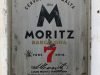 Cartel de Madera Moritz 7 Barcelona