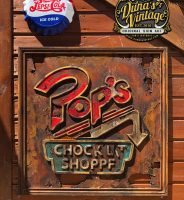 Cartel de Madera Pop´s RIVERDALE efecto Old/Oxid.