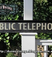 CARTEL PUBLIC TELEPHONE