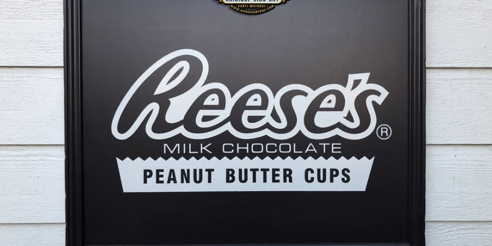 Cartel de Madera Reese´s Peanut Butter Cups