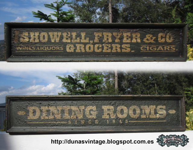 SHOWELL, FRYER & CO and DINING ROOMS