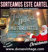 DUNA´S VINTAGE SORTEA ESTE CARTEL TOWN HOUSE MOTOR HOTEL.