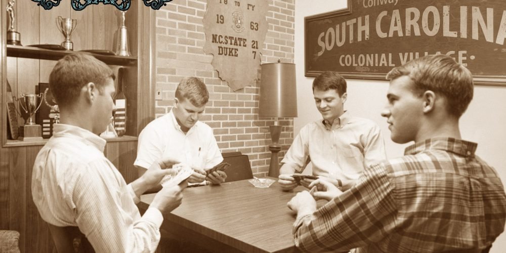 Cartel de Madera 1963′ SOUTH CAROLINA