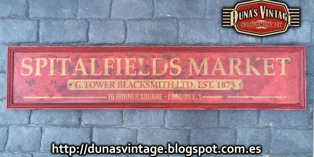 SPITALFIELDS MARKET DUNAS VINTAGE