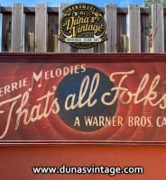 Super Cartel! That´s all Folks! Tamaño 180x65cm.