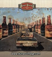 Chapa Metálica Mahou 43x60cm.