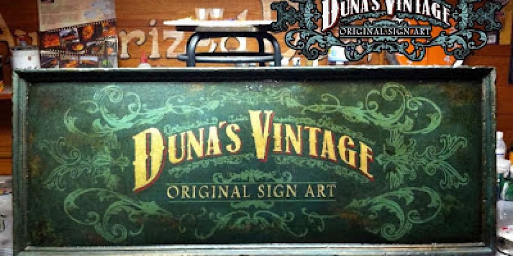 Cartel Corporativo Original Sign Art