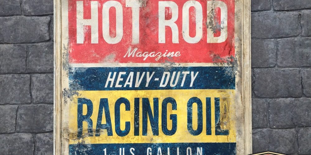 Cartel Hot Rod Racing Oil Heavy-Duty. Duna´s Vintage.