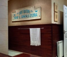 25c HOT BATHS 25c