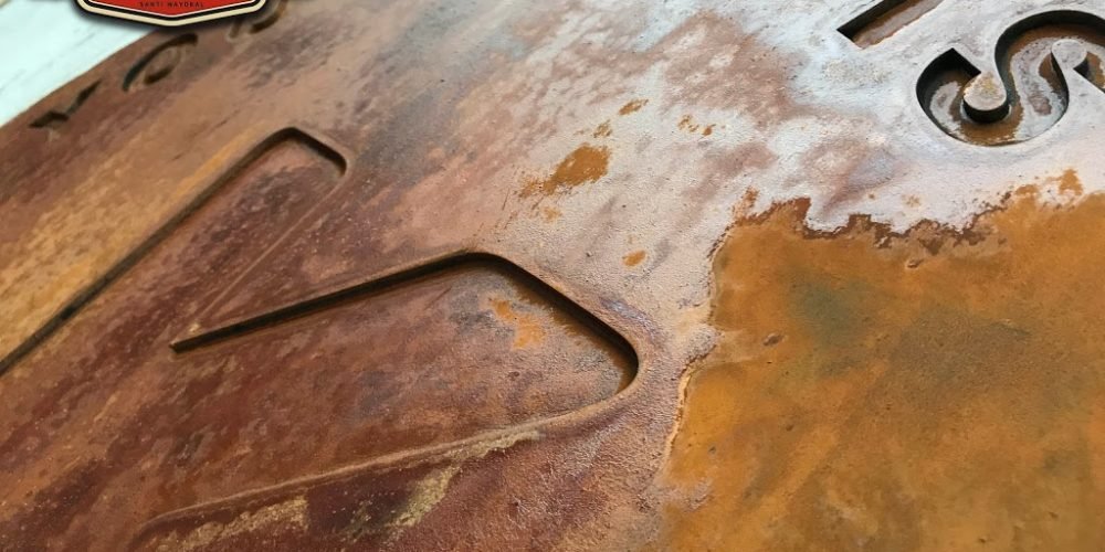 EL KIOSKO Logotipo Efecto Óxido, Duna´s Vintage.